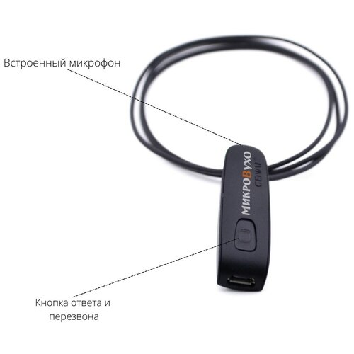 Магнитный микронаушник для экзаменов с микрофоном динамиком и гарнитуройБлютуз наушники 339000₽