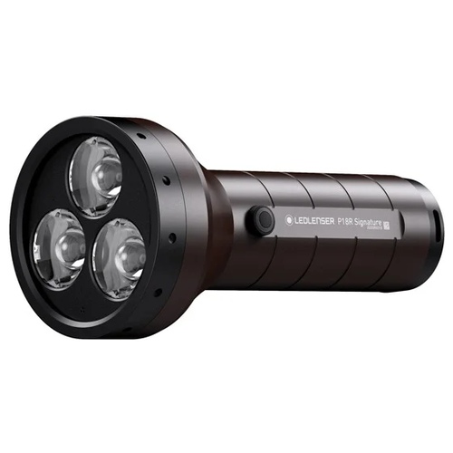 фото Фонарь ручной led lenser p18r signature (502191), черный