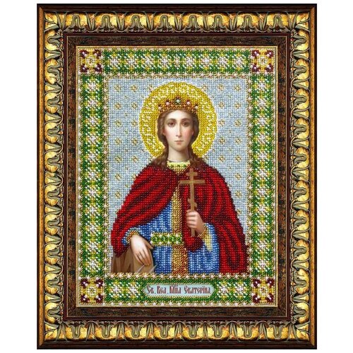 фото Набор для вышивания паутинка б-1033 св.вмч.екатерина 24 х 20 см 1 шт.