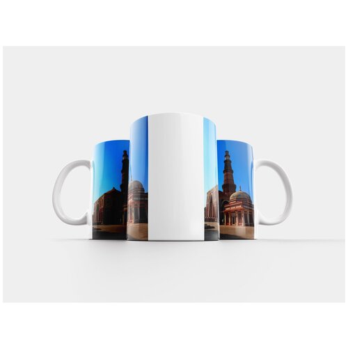 фото Кружка "qutubminar, индия, памятник" 320 мл lotsprints