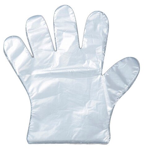 фото Перчатки парикмахерские LADY PINK BASIC PROFESSIONAL прозрачные, 100 шт