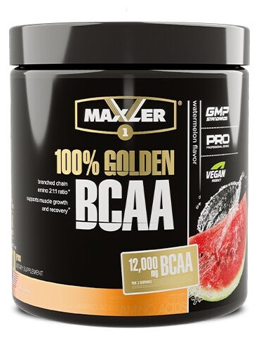 MAXLER USA 100% Golden BCAA 210 г (Арбуз)