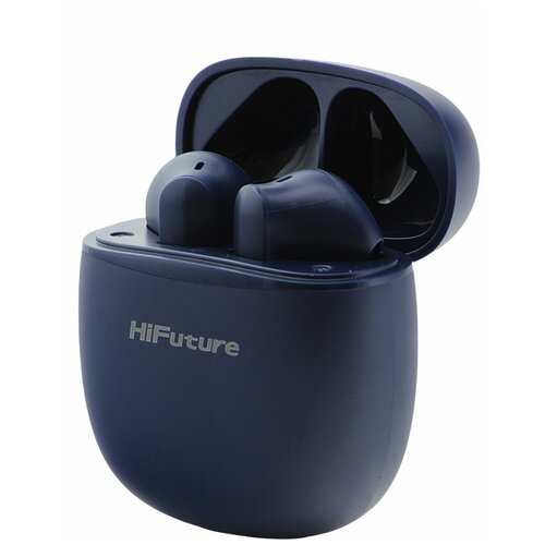 Беспроводные bluetooth наушники HiFuture TWS ColorBuds Navy Blue блютуз гарнитура с микрофономнаушники для iPhoneAndroid с зарядным футляромкейсом 258900₽