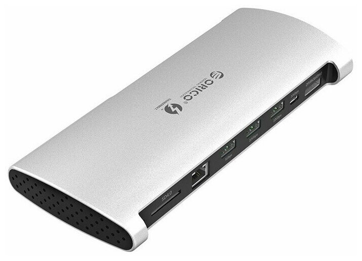 USB-концентратор Orico TB3-S1 (серебристый)