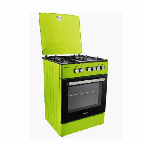 Газовая плита STENFELD T641GEF-02 GRIEEN с электродуховкой зеленая 3266400₽