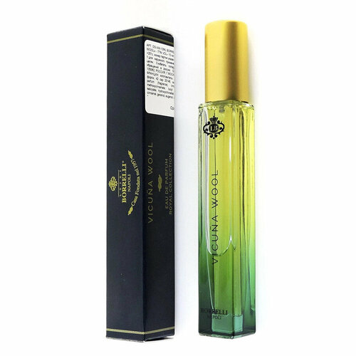 Восточные духи Luigi Borrelli Vicuna Wool / Парфюмерная вода 10 мл / Аромат Луиджи Борелли Викунья Вул / Парфюм для мужчин
