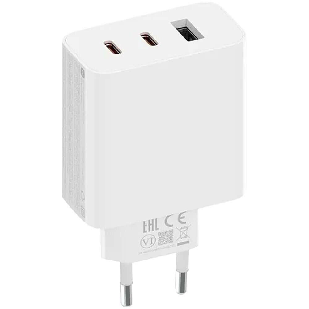 Зарядное устройство Xiaomi 67W GaN Charger 2C1A Белый