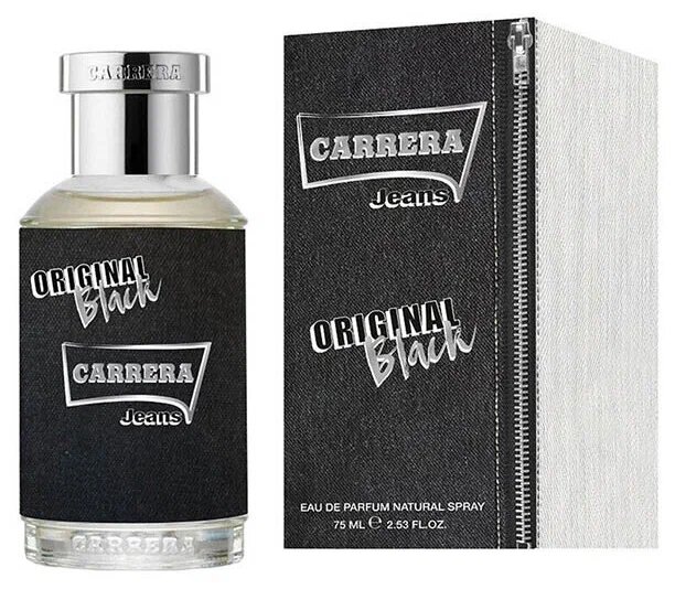 Carrera Мужской Jeans Original Black Uomo Парфюмированная вода (edp) 75мл