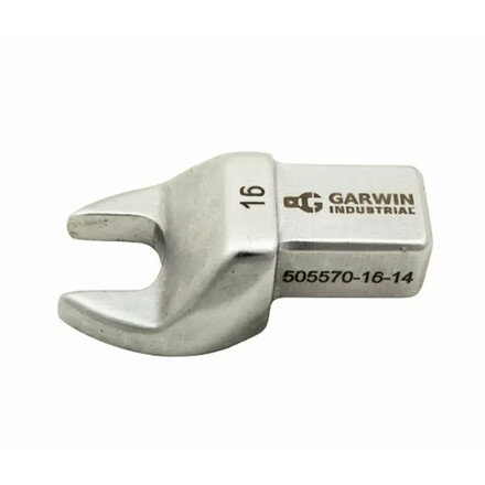 GARWIN INDUSTRIAL 505570-16-14 Насадка для динамометрического ключа рожковая 16 мм, с посадочным квадратом 14*18