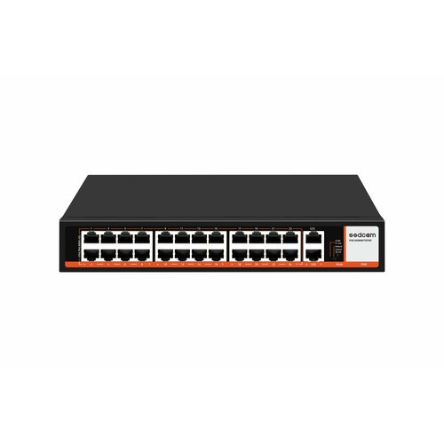 РОЕ Коммутатор 26 портовый SSDCAM POE-624SL 6 портовый poe коммутатор ssdcam poe 54p