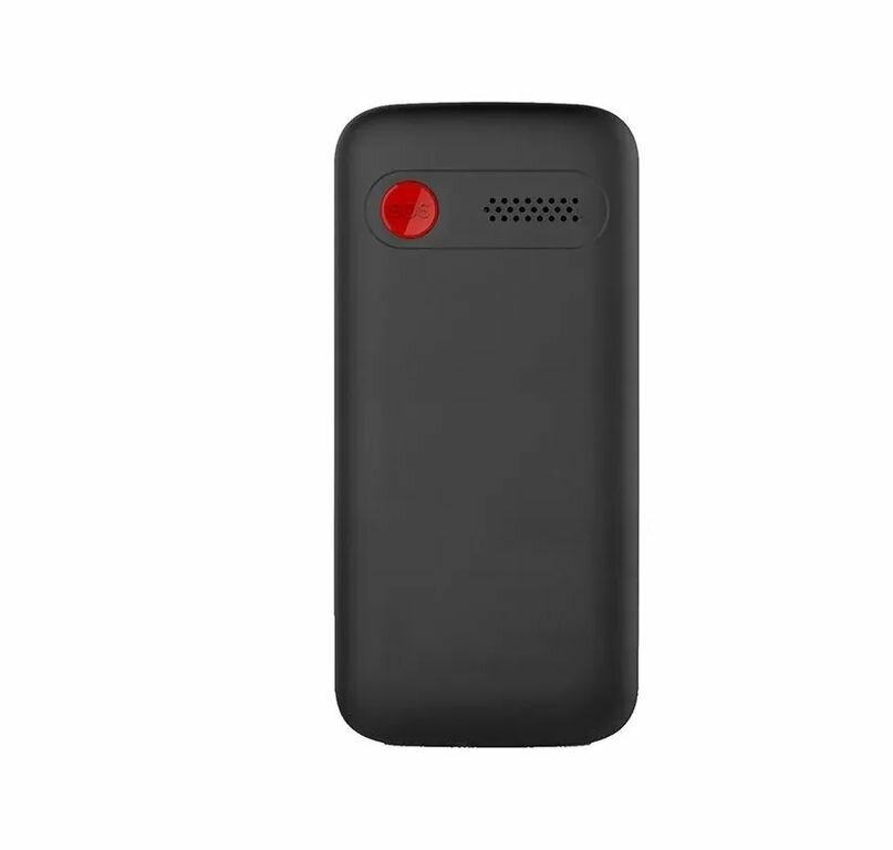 Мобильный телефон teXet TM-B201 / чёрный / большие кнопки / зарядный стакан