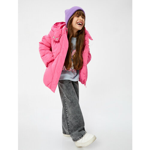 Куртка KOTON, размер 13-14 лет, розовый куртка koton размер 13 14 лет лиловый