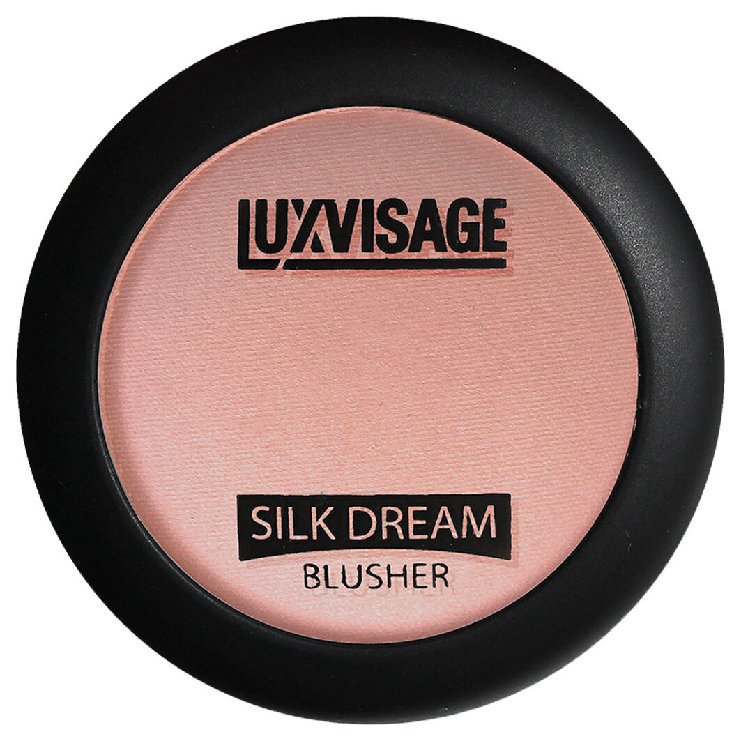 Румяна для лица LuxVisage шелковистые Silk Dream, тон 02 персик