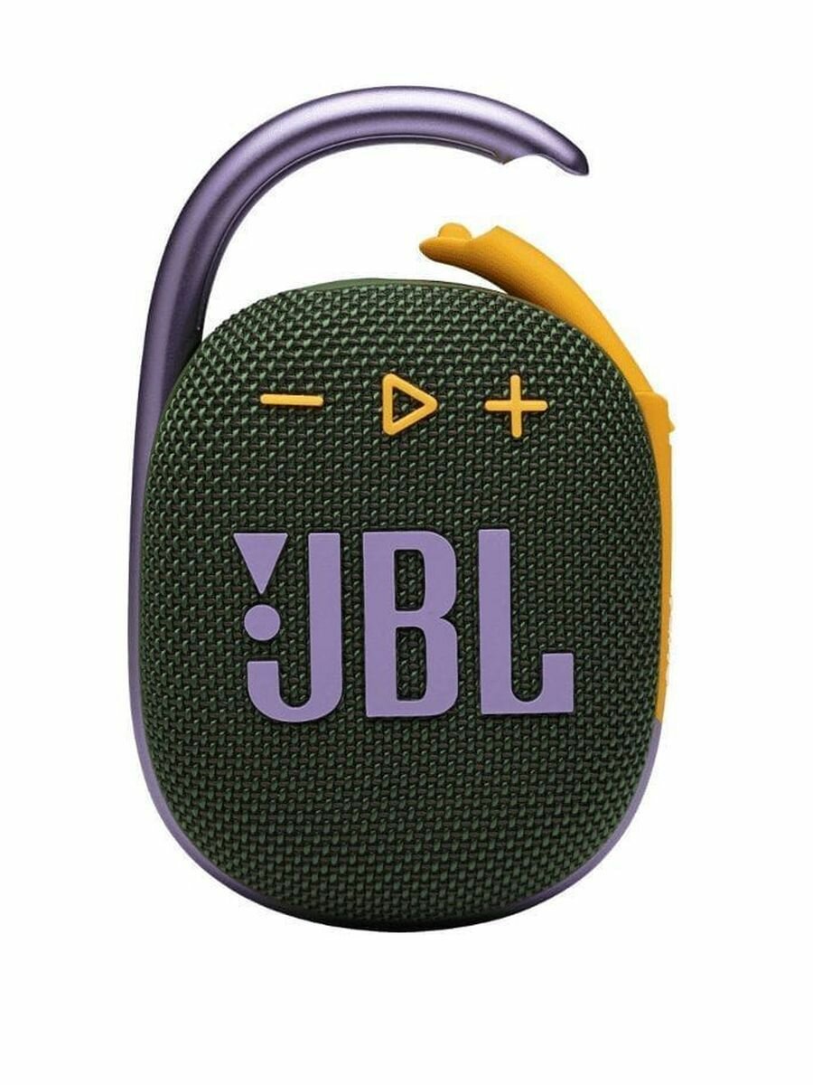 Портативная колонка JBL Clip 4, 5 Вт, зеленый