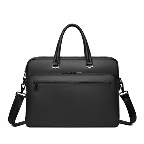 Сумка Loui Vearner для ноутбука с защитой от воды и плечевым ремнем черный