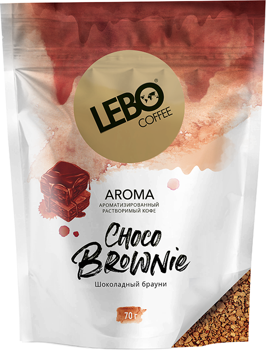 Кофе растворимый LEBO Арома Брауни 70 грамм