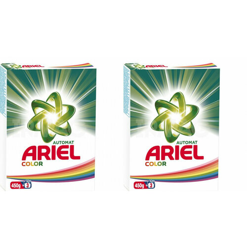 Стиральный порошок Ariel Автомат Color, 450 гр, 2 уп.