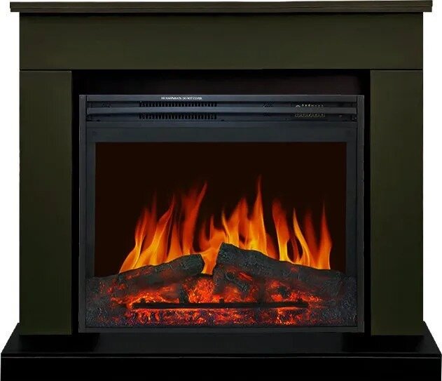 фото Электрокамин Royal Flame Bergen TO с очагом Jupiter, дрова, обогрев, пульт ДУ (камин электрический)