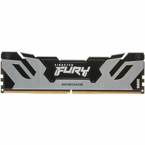 Оперативная память Kingston DDR5 24Gb 6400Mhz pc-51200 FURY Renegade Silver XMP CL32 14V KF564C32RS-24 1302000₽
