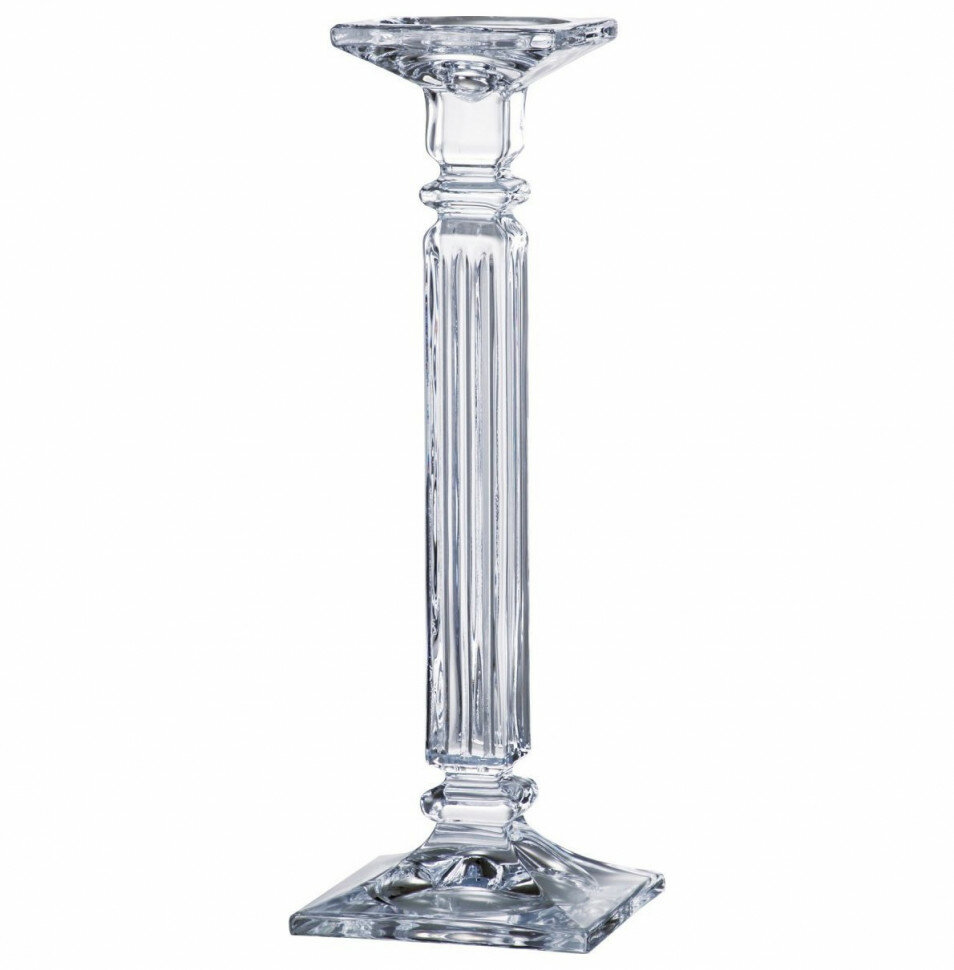 фото Подсвечник 35,5 см Crystalite Bohemia "Эминенс /Без декора" / 033075