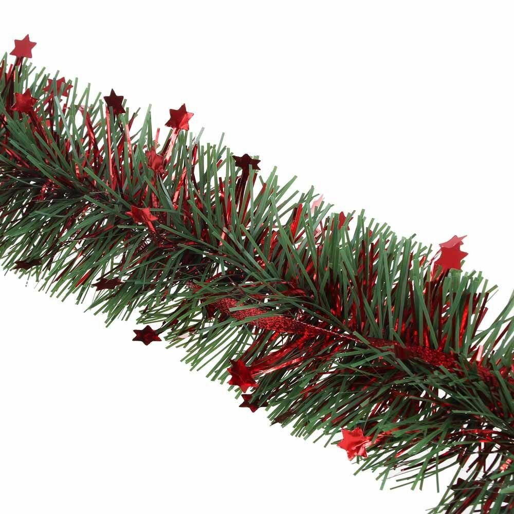 фото Мишура с декоративной лентой