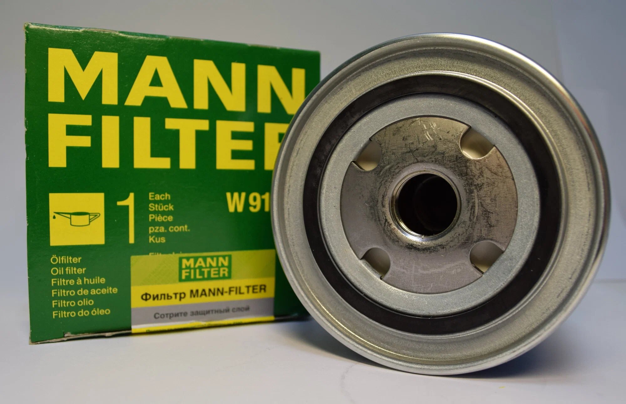 Масляный фильтр MANN-FILTER W 914/2