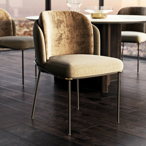 Стул luxury из велюра 32000₽