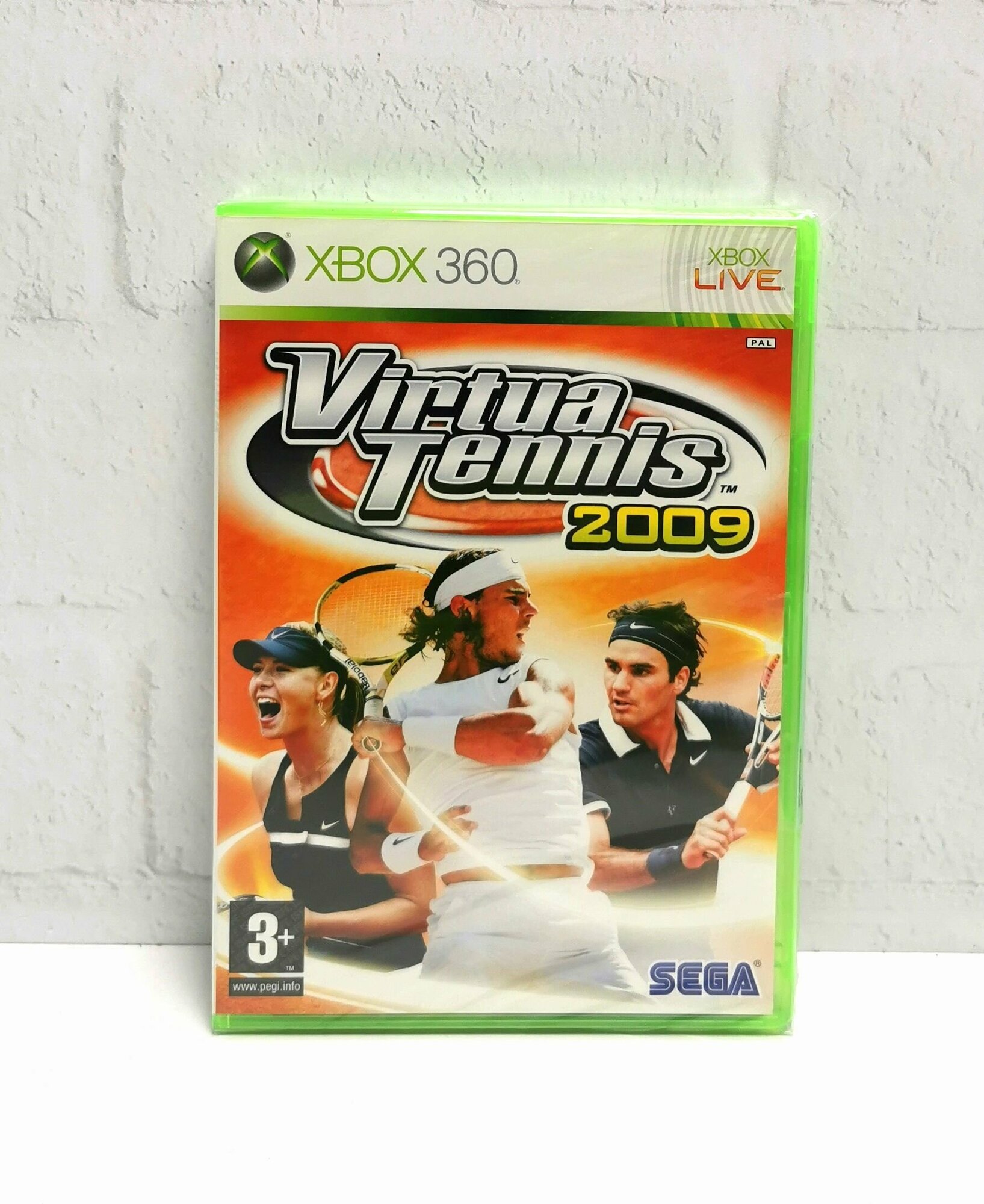 Virtua Tennis 2009 Английский язык Видеоигра на диске Xbox 360