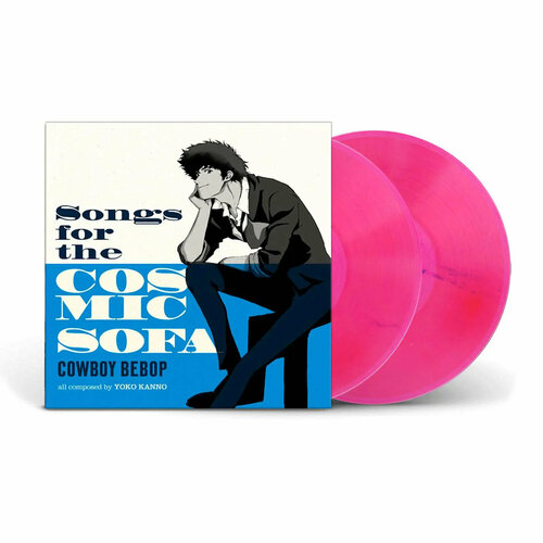 SEATBELTS - SONGS FOR THE COSMIC SOFA COWBOY BEBOP (LP pink & blue marbled) виниловая пластинка