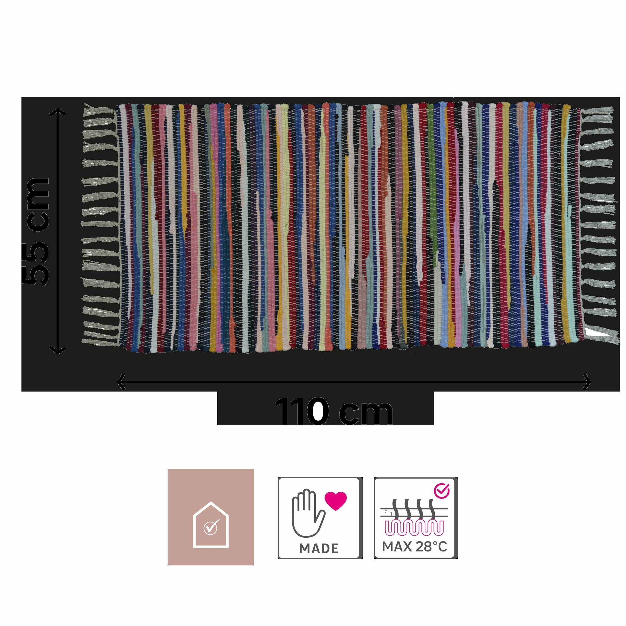 Ковёр Inspire Neis 0.55x1.1 м - фото №3