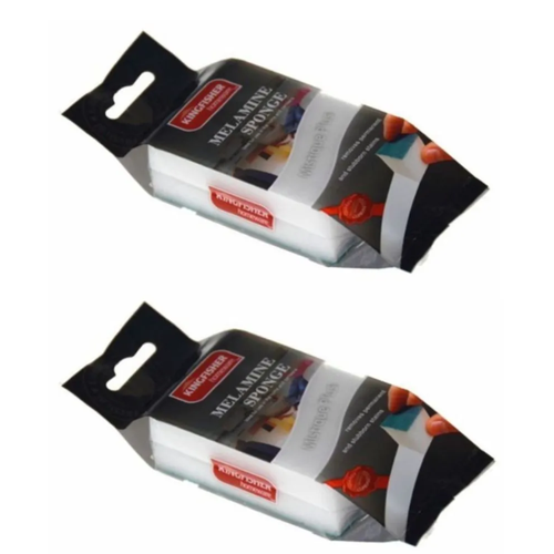 Губка универсальная Kingfisher homeware Mistique Plus меламиновая, 2 шт.