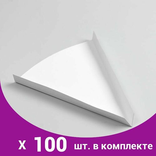 Подложка для пиццы,1/6, 21х15,5х2 (100 шт)