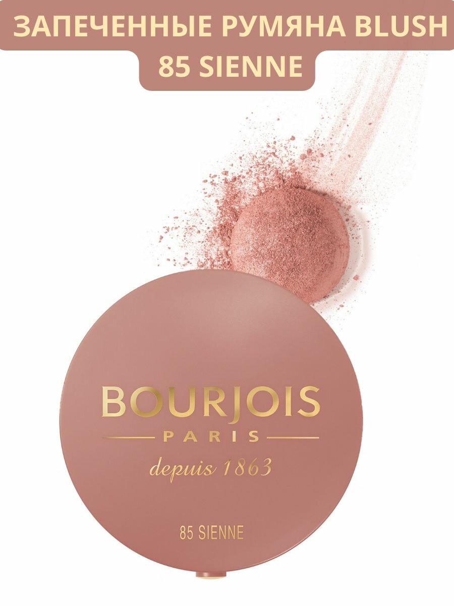 Румяна запеченные Bourjois Blush, 2,5 гр, тон 15 Rose Eclat - фото №15