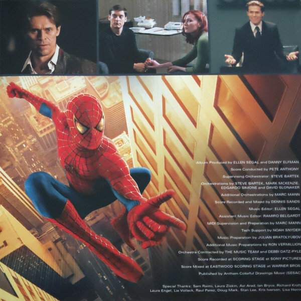 Виниловая пластинка OST, Spider-Man (Danny Elfman) (0196587148010) Sony Music - фото №11