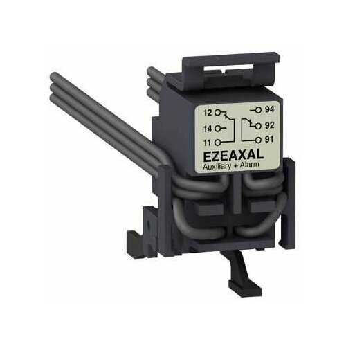 Schneider Electric EasyPact EZC251 Комбинированный контакт сигнализации EZEAXAL (3 шт.)