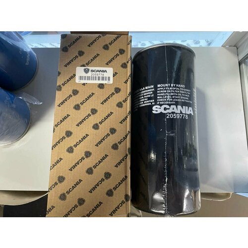 Фильтр масляный SCANIA 2059778 4 G P R T series OE 1680₽