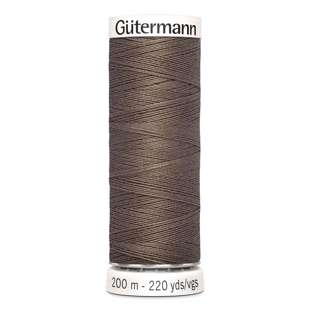 Нитки швейные Gutermann Sew-all 748277 для всех материалов, 200 м, 100% полиэстер (439 палево-коричневый), 5 шт