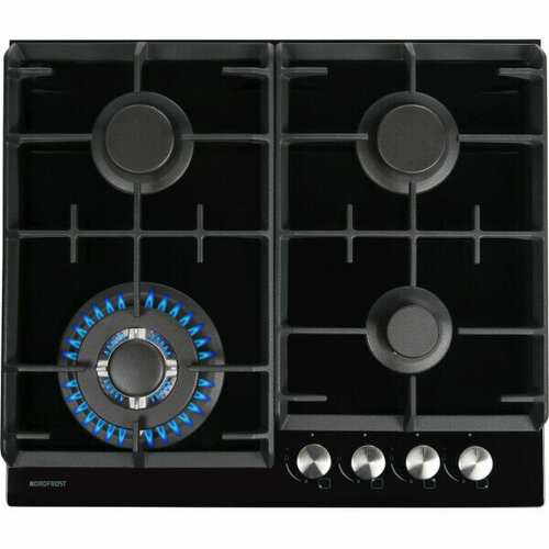 Встраиваемая газовая варочная панель Nordfrost HM 6044 B 3013600₽