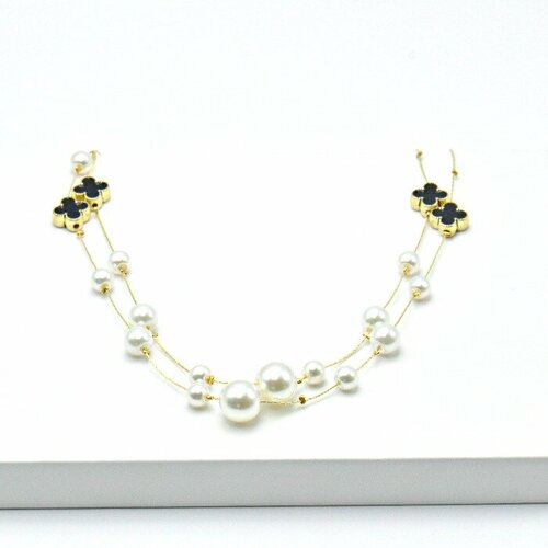 Колье Silver WINGS эмаль длина 170 см 2000₽