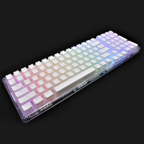 фото Механическая клавиатура red square keyrox kryo (rsq-20040) g3ms moonstone switch прозрачный (rus) usb steelseries