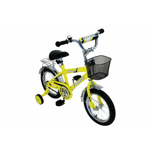 Детский велосипед TORRENT Saturn (1 скорость, добавочные колеса, рама сталь, колеса 14