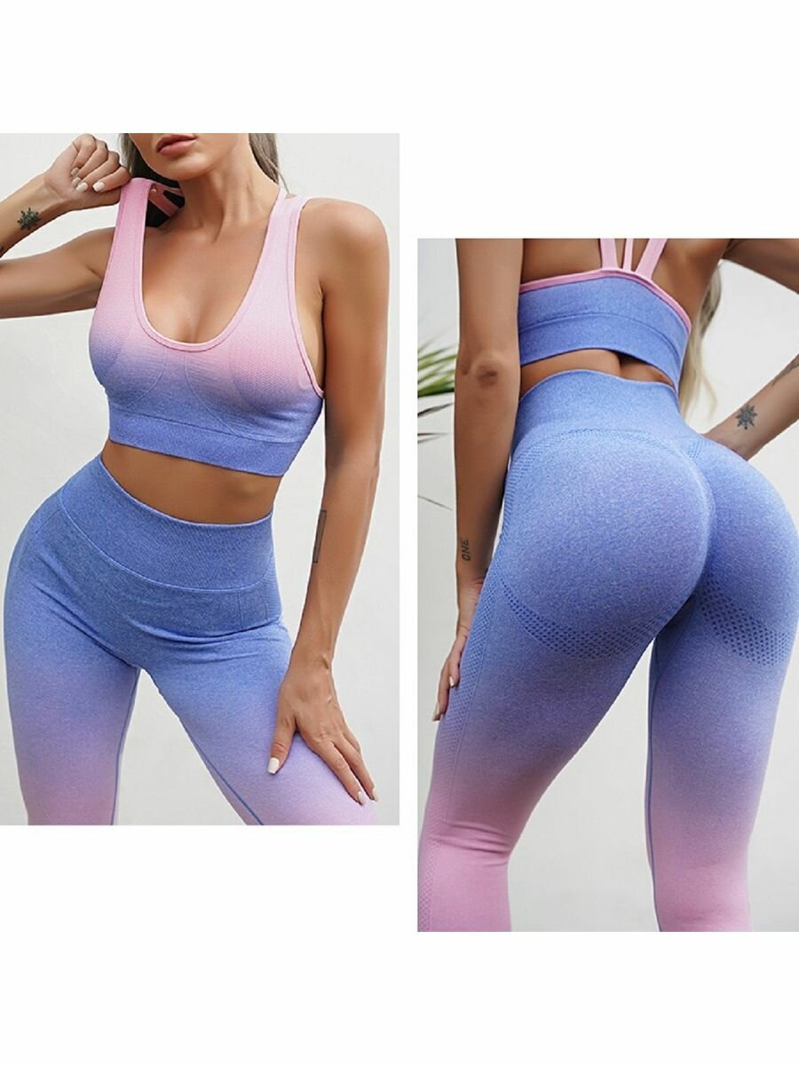 Костюм спортивный E.V Donna размер S сиреневый