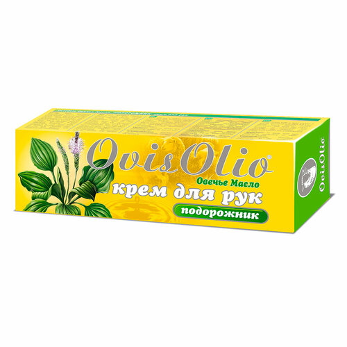 Крем для рук OvisOlio Подорожник, 70 мл