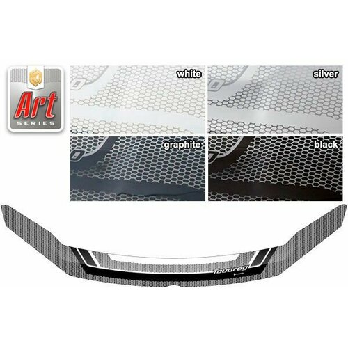 Дефлектор капота Volkswagen Touareg 2010-2018 Серия Art графит exclusive 6450₽