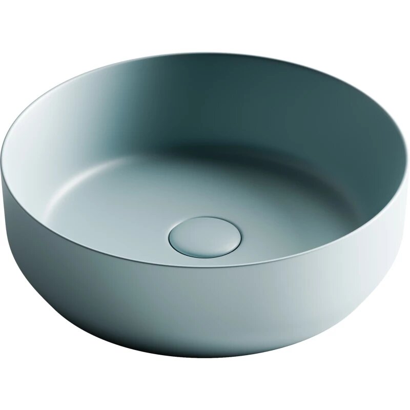 Раковина Ceramicanova Element CN6022MLG накладная, Ø39 см, зеленая матовая