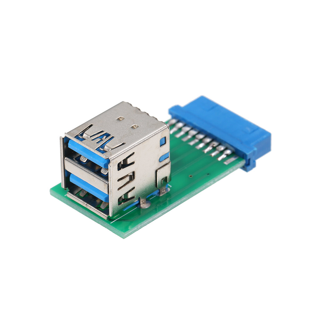 Двойной USB 3.0 Type-A Переходник с материнской платы на материнскую плату 20Pin