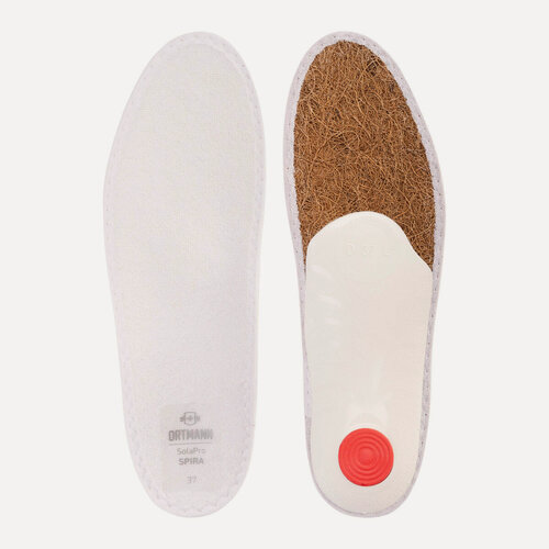 Изображение товара Стельки ортопедические Ortmann SolaPro Spira, размер - 37, белый