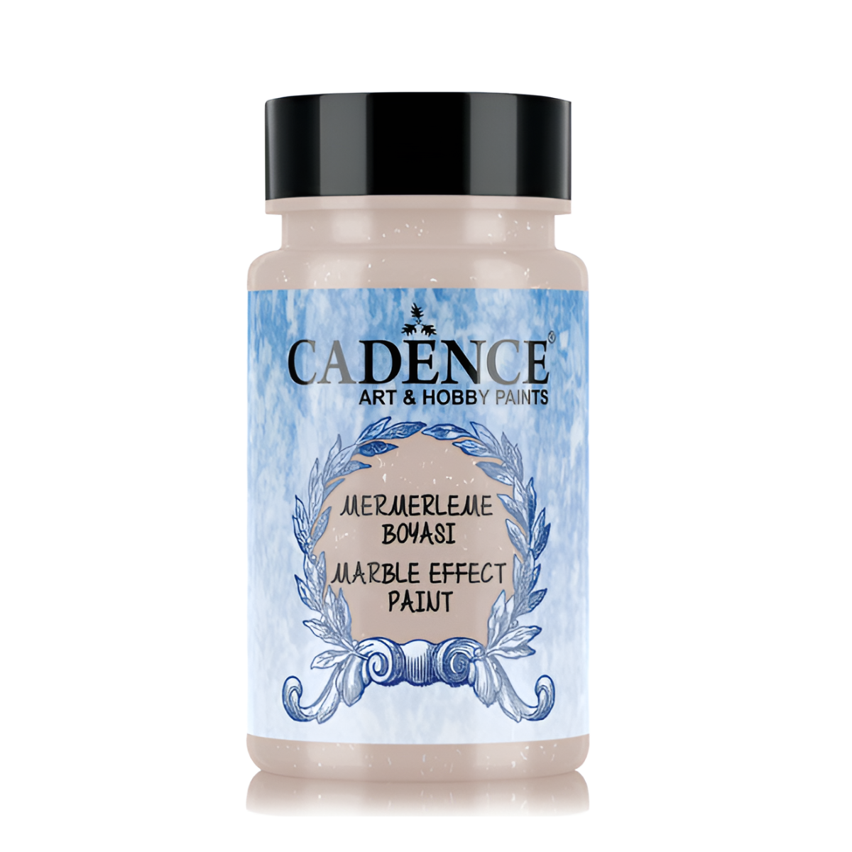 Акриловая краска с эффектом мрамора Cadence Marble Effect Paint Metallic. Cream-120
