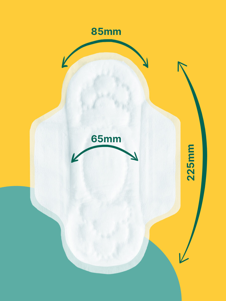 Прокладки женские с крылышками Ola! Silk Sense Classic Нормал, мягкая поверхность, аромат Ромашка, 60 шт. (6 уп. х 10) — фото 1
