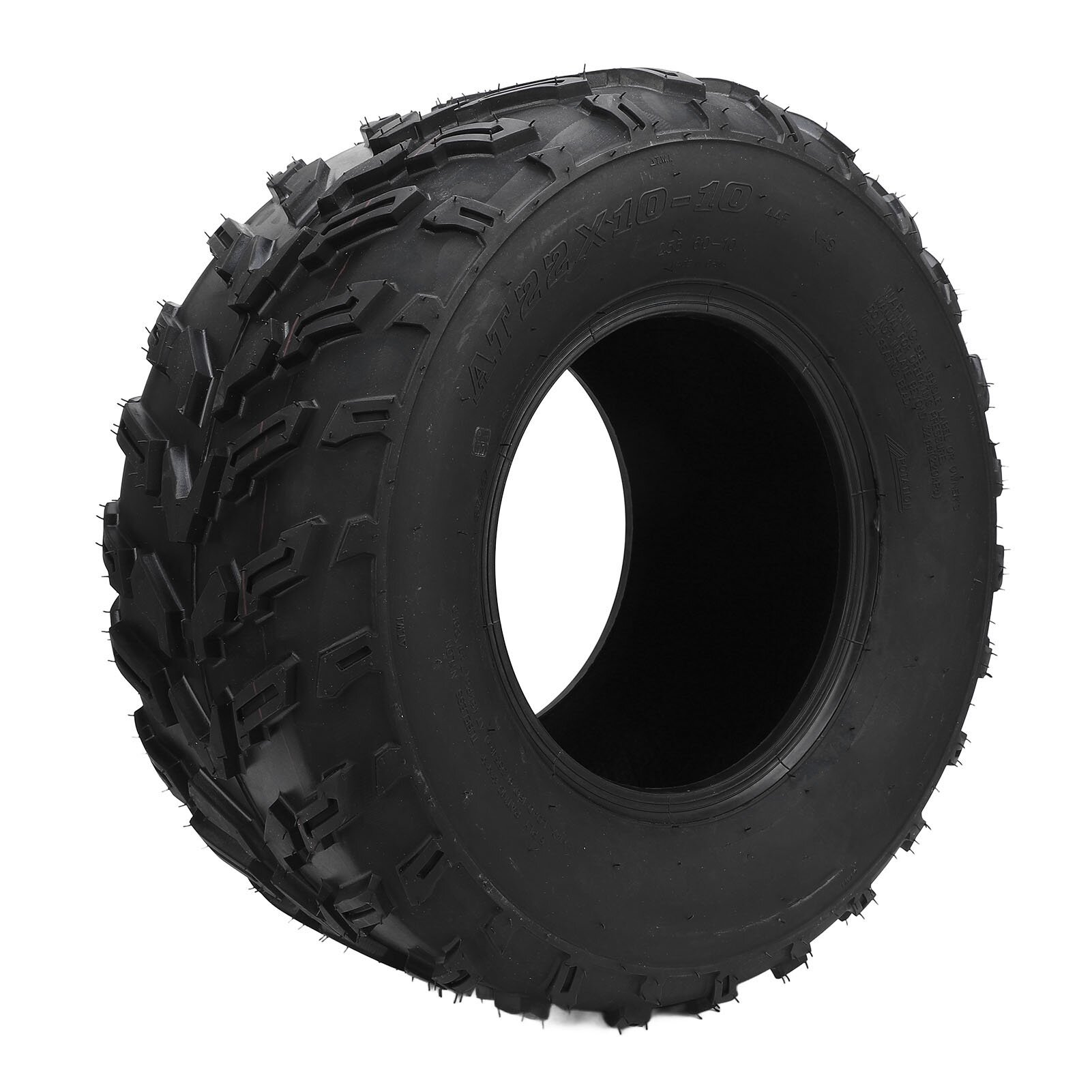 Шина 22x10-10 ATV с улучшенным сцеплением резины для улучшенного контроля, 6-слойная шина UTV Quad Off Road ATV для картинга, квадроцикла и вездеходов